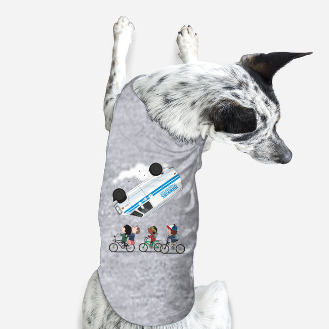 Stranger Peanuts-dog basic pet tank-Adams Pinto