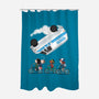 Stranger Peanuts-none polyester shower curtain-Adams Pinto