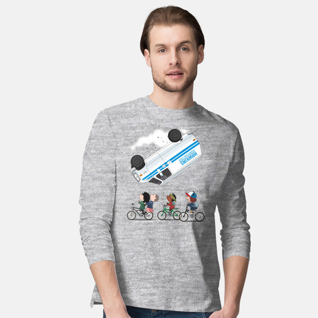 Stranger Peanuts-mens long sleeved tee-Adams Pinto