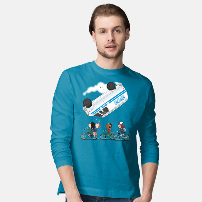 Stranger Peanuts-mens long sleeved tee-Adams Pinto