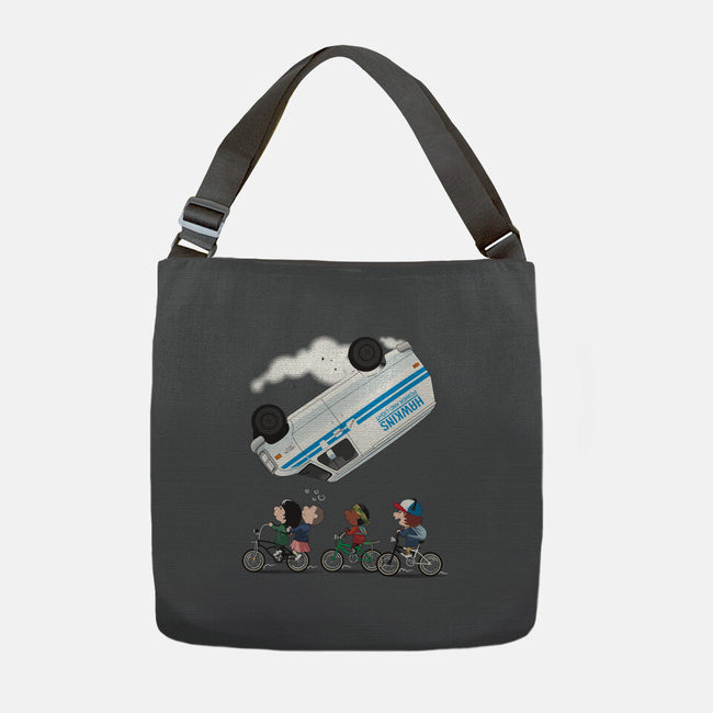 Stranger Peanuts-none adjustable tote-Adams Pinto