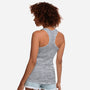 Strength, Speed and Precision-womens racerback tank-DrMonekers