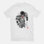 Strength, Speed and Precision-mens heavyweight tee-DrMonekers