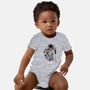 Strength, Speed and Precision-baby basic onesie-DrMonekers