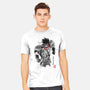 Strength, Speed and Precision-mens heavyweight tee-DrMonekers
