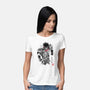 Strength, Speed and Precision-womens basic tee-DrMonekers