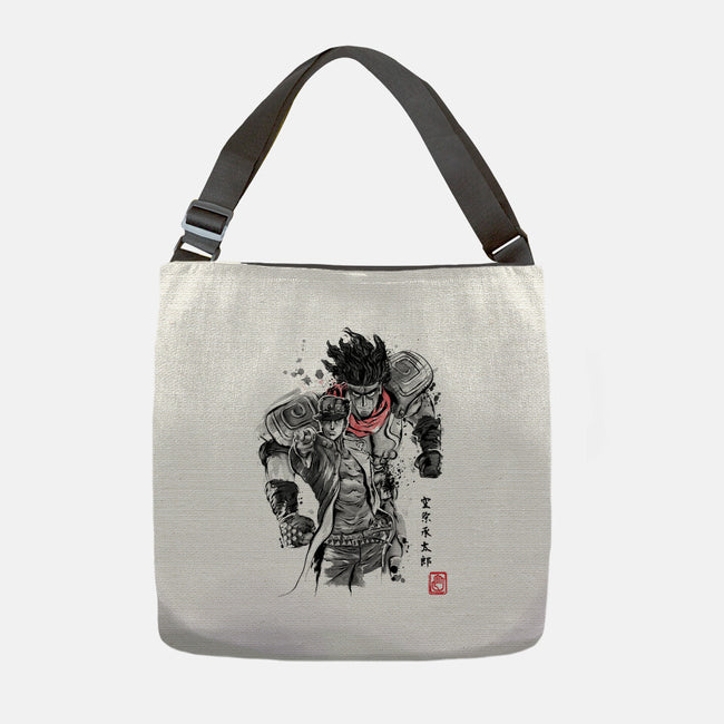 Strength, Speed and Precision-none adjustable tote-DrMonekers