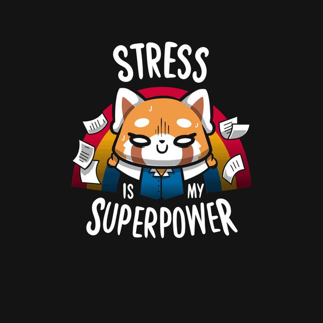 Stress is my superpower-none glossy sticker-typhoonic