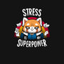 Stress is my superpower-none glossy sticker-typhoonic