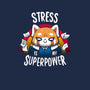 Stress is my superpower-none glossy sticker-typhoonic