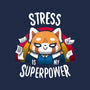 Stress is my superpower-none adjustable tote-typhoonic