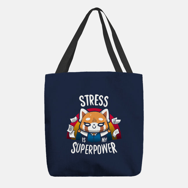 Stress is my superpower-none basic tote-typhoonic