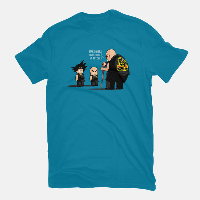 Strike First, Strike Hard-womens fitted tee-javiclodo