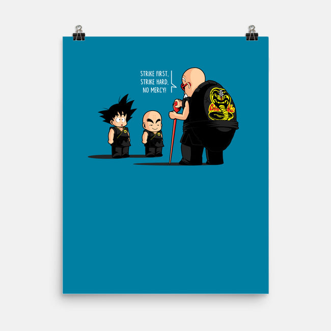 Strike First, Strike Hard-none matte poster-javiclodo