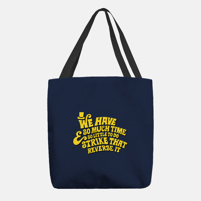 Strike That... Reverse It-none basic tote bag-deanlord
