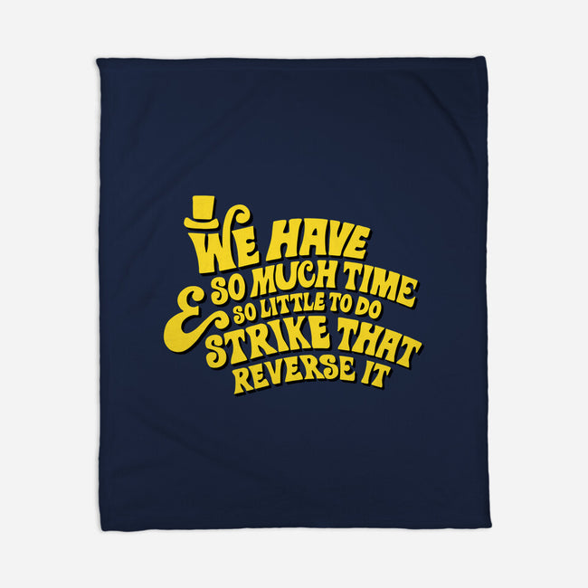 Strike That... Reverse It-none fleece blanket-deanlord