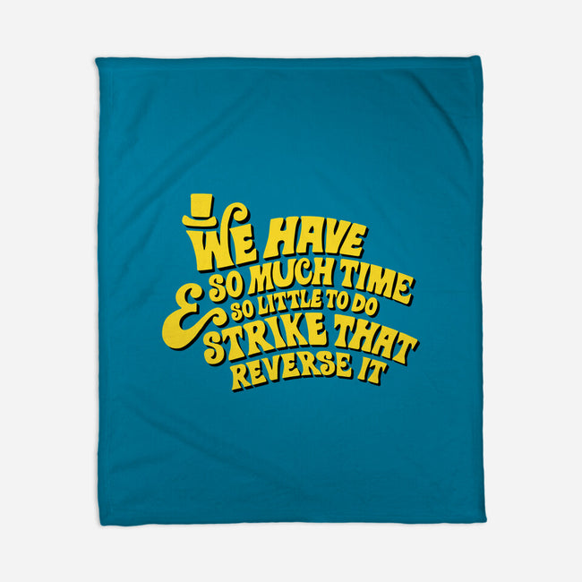 Strike That... Reverse It-none fleece blanket-deanlord