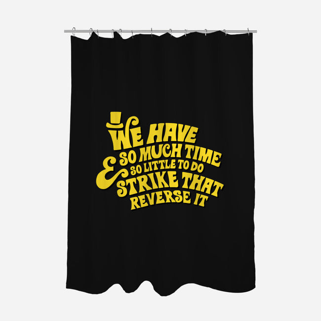 Strike That... Reverse It-none polyester shower curtain-deanlord
