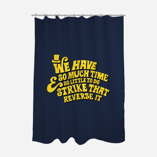Strike That... Reverse It-none polyester shower curtain-deanlord