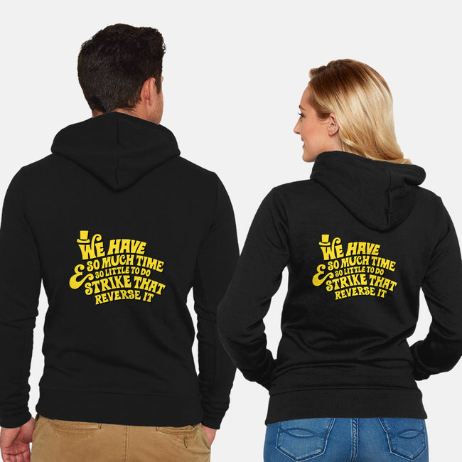 Strike That... Reverse It-unisex zip-up sweatshirt-deanlord