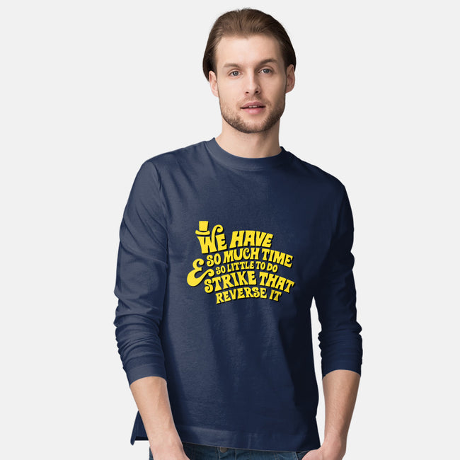 Strike That... Reverse It-mens long sleeved tee-deanlord