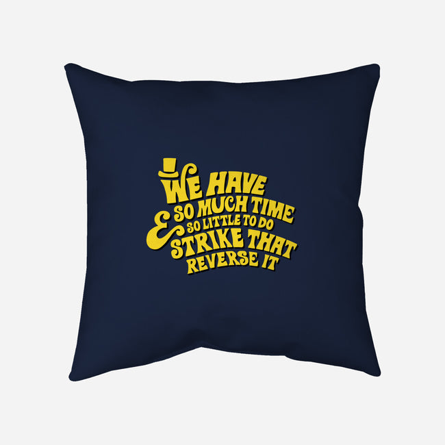 Strike That... Reverse It-none non-removable cover w insert throw pillow-deanlord