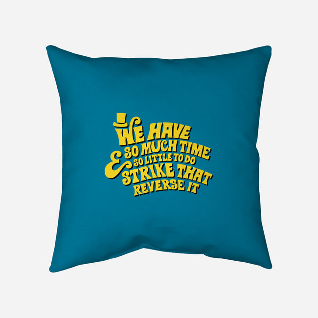 Strike That... Reverse It-none removable cover w insert throw pillow-deanlord