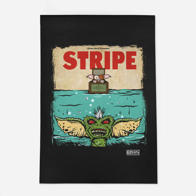 Stripe-none indoor rug-Green Devil