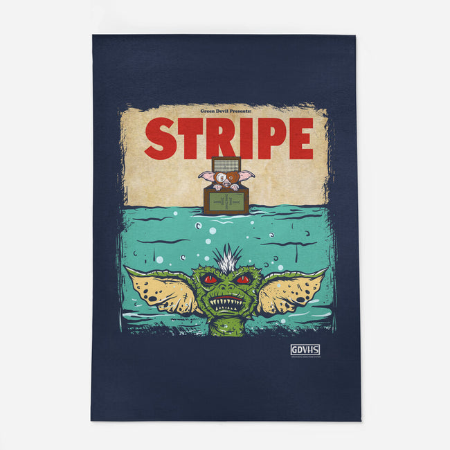 Stripe-none indoor rug-Green Devil