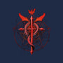 Student of Alchemy-none removable cover w insert throw pillow-alemaglia