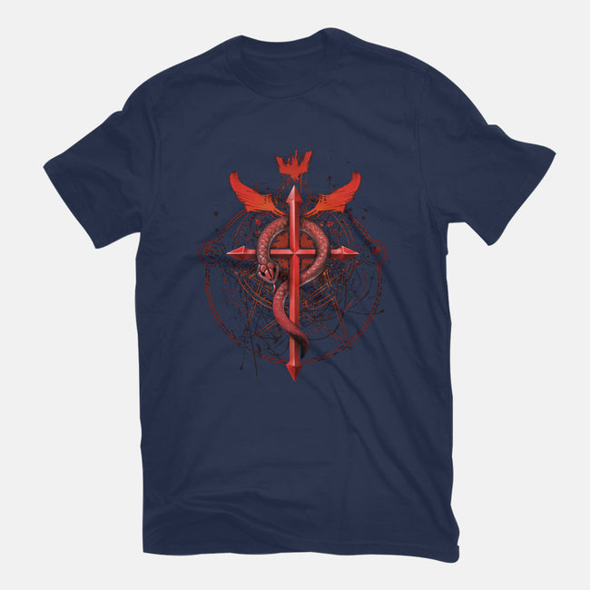 Student of Alchemy-mens heavyweight tee-alemaglia