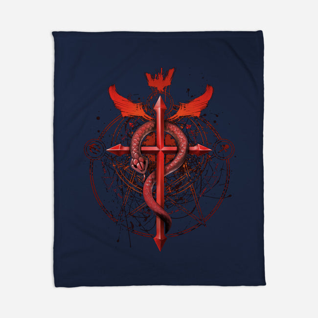 Student of Alchemy-none fleece blanket-alemaglia