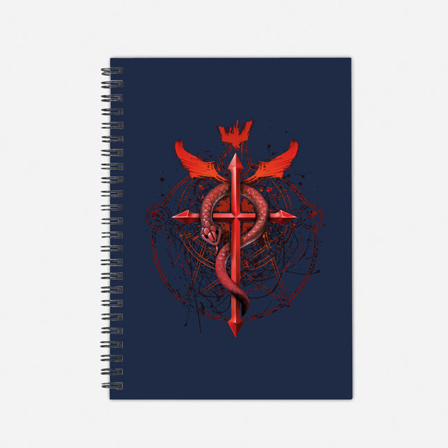 Student of Alchemy-none dot grid notebook-alemaglia