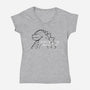 Studio Kaiju-womens v-neck tee-pigboom