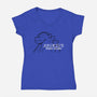 Studio Kaiju-womens v-neck tee-pigboom
