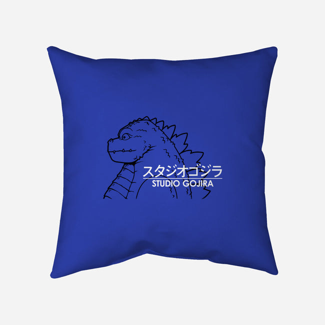 Studio Kaiju-none non-removable cover w insert throw pillow-pigboom