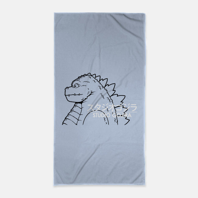 Studio Kaiju-none beach towel-pigboom