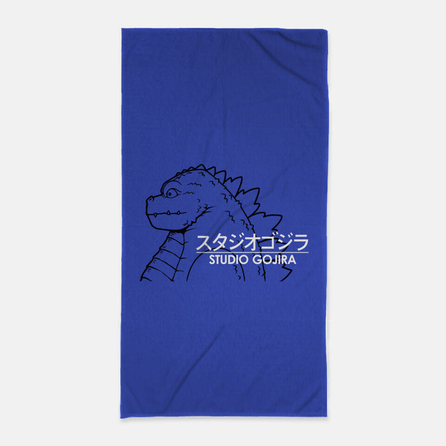 Studio Kaiju-none beach towel-pigboom