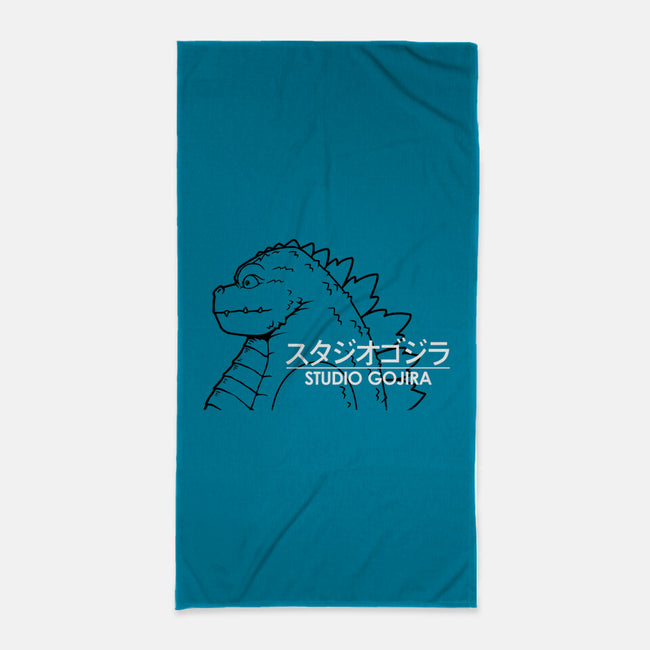 Studio Kaiju-none beach towel-pigboom