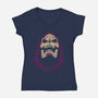 Sugar-Skel-womens v-neck tee-Kat_Haynes