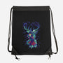 Summoned Guardian-none drawstring bag-El Black Bat