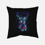 Summoned Guardian-none removable cover w insert throw pillow-El Black Bat