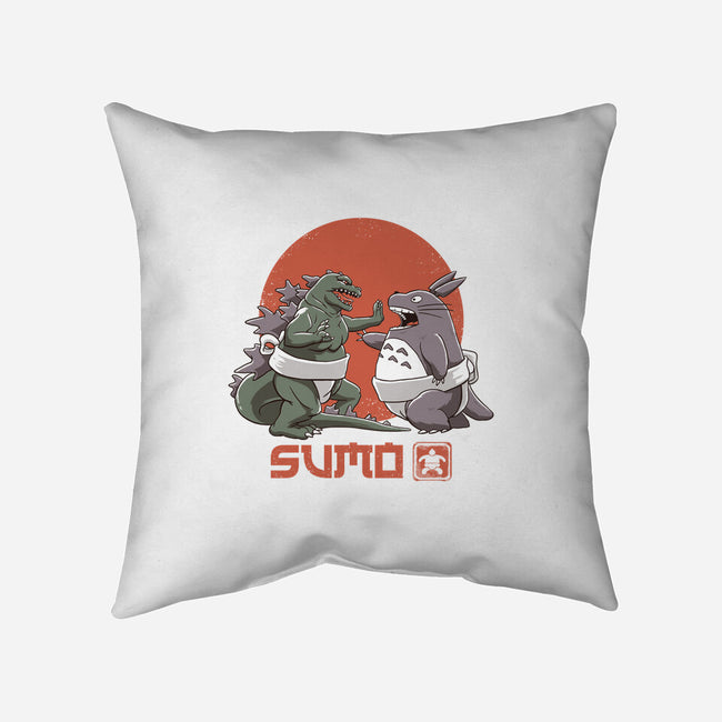 Sumo Pop-none removable cover w insert throw pillow-vp021