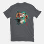 Sun Goddess-unisex basic tee-etcherSketch