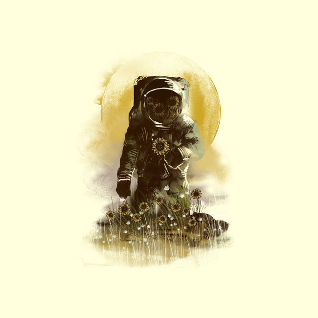 Sunflower Field-womens basic tee-dandingeroz