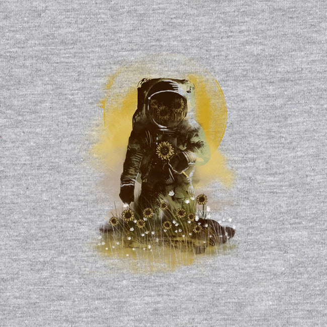 Sunflower Field-womens basic tee-dandingeroz