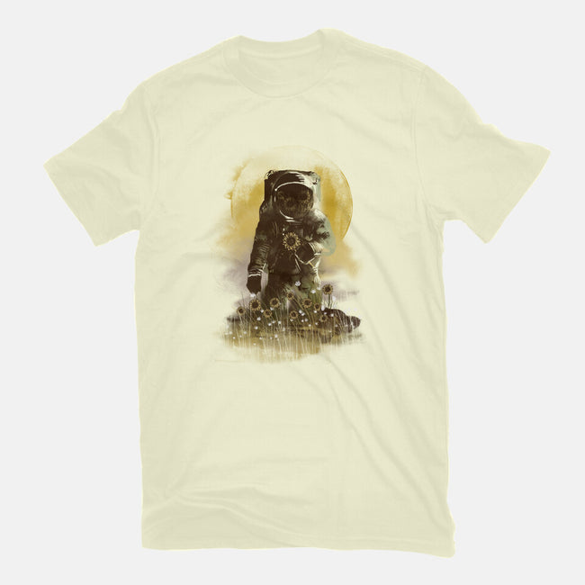 Sunflower Field-mens long sleeved tee-dandingeroz