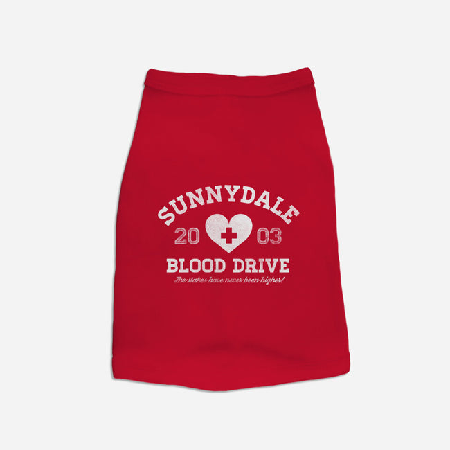 Sunnydale Blood Drive-cat basic pet tank-MJ