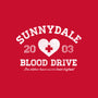 Sunnydale Blood Drive-dog bandana pet collar-MJ