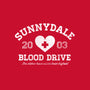 Sunnydale Blood Drive-none non-removable cover w insert throw pillow-MJ